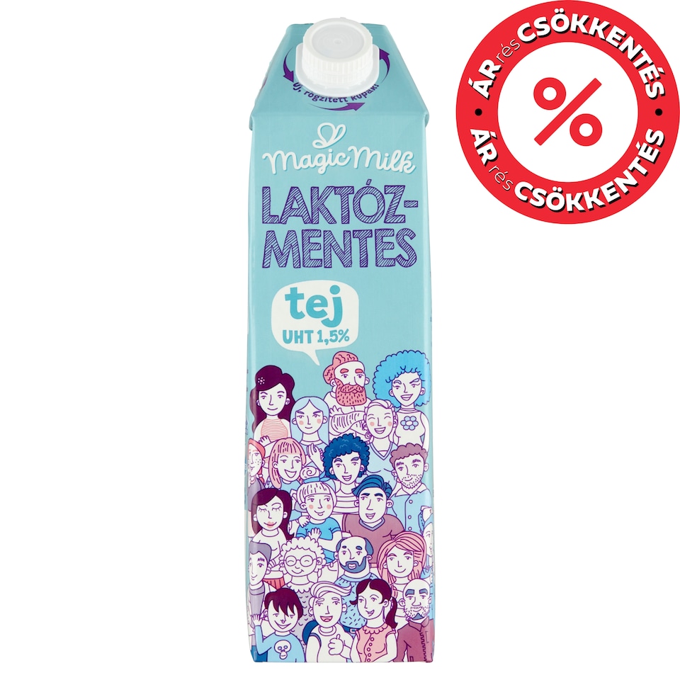 image 1 of Magic Milk Lactose-Free UHT Low-Fat Milk 1,5% 1 l