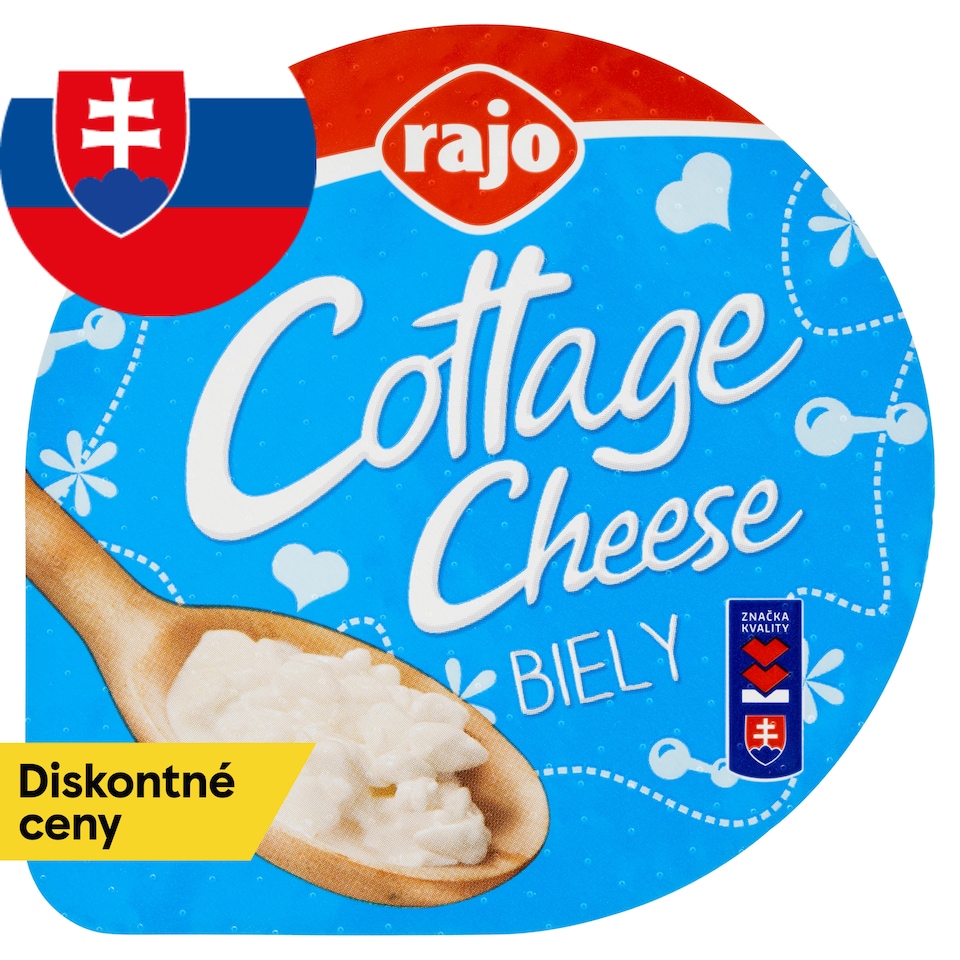 obrázok 1 z Rajo Cottage cheese Biely 180 g