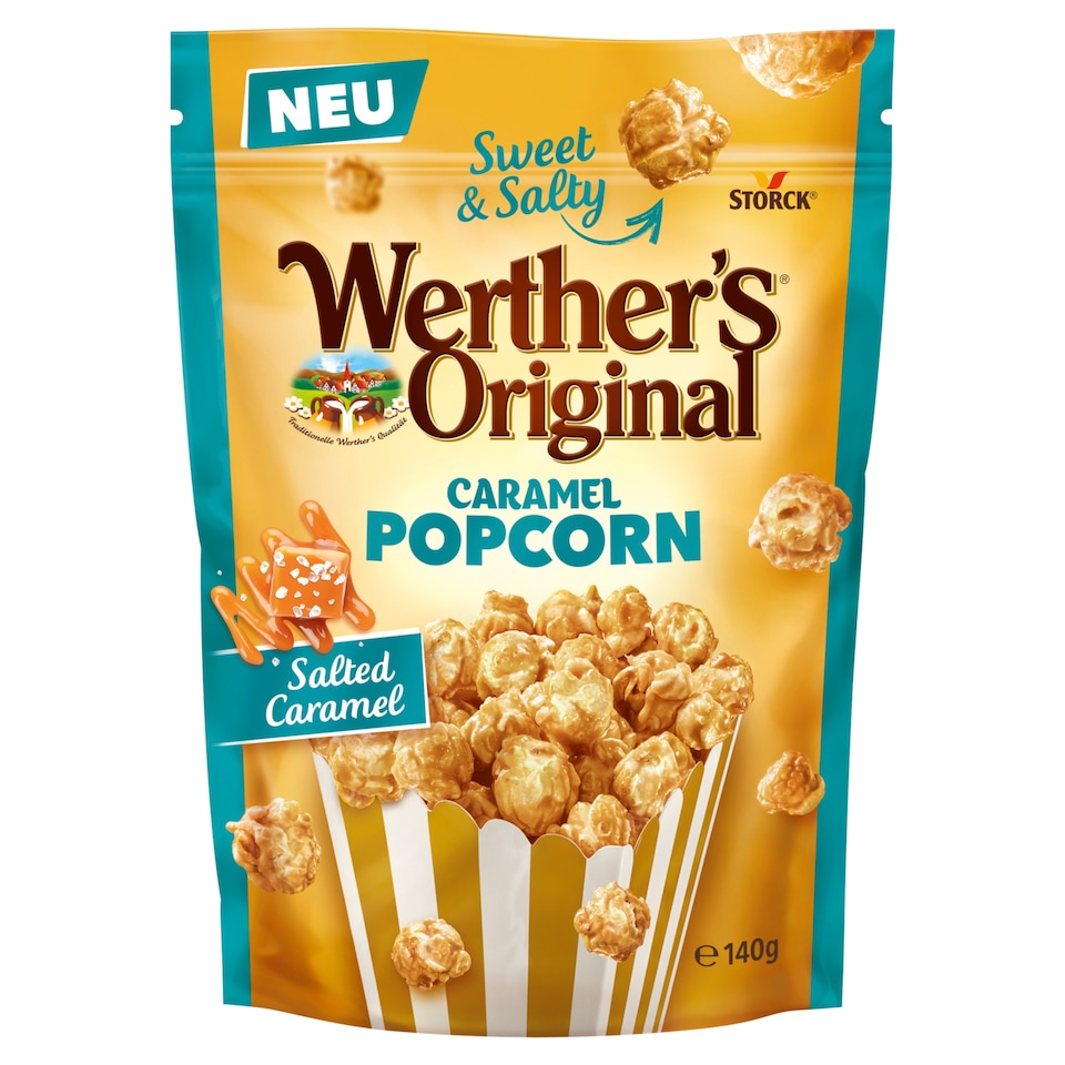 Werther's Original Popcorn v poleve zo slaného smotanového karamelu 140 g
