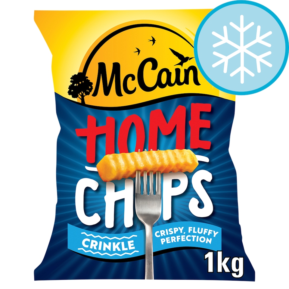 McCain Home Chips Crinkle Cut 1kg