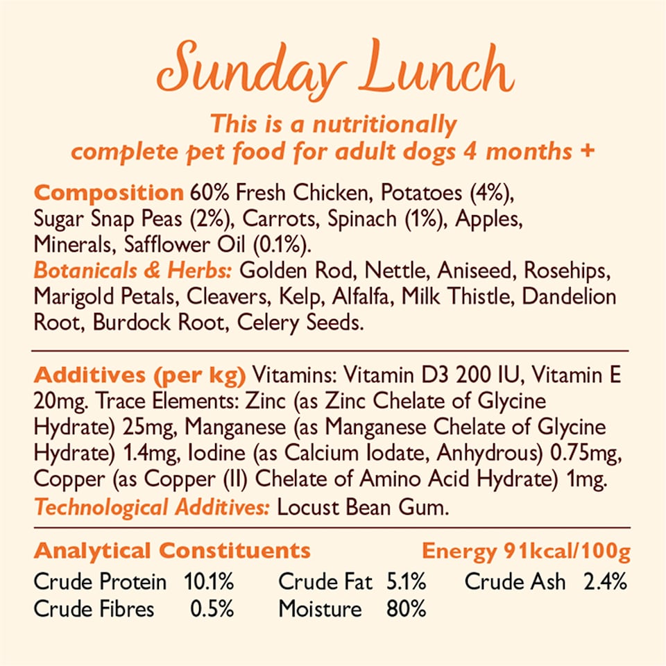 image 1 of Lily's Kitchen Weekend Favourites Trays Dog Food 6x150g