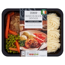 Tesco Irish Classics Beef Burgerdinner500g