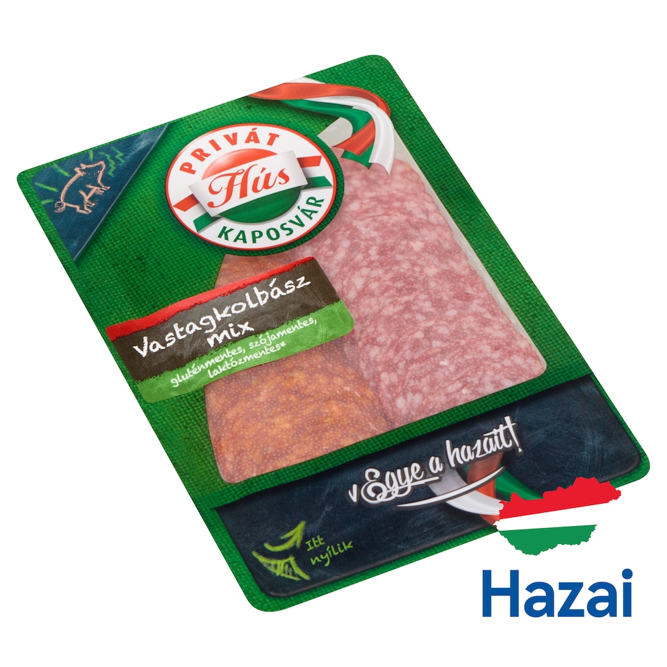 Privát Hús vastagkolbász mix szeletelt 60 g