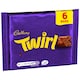 image 3 of Cadbury Twirl Chocolate Bar 3 Pack Multipack 129g