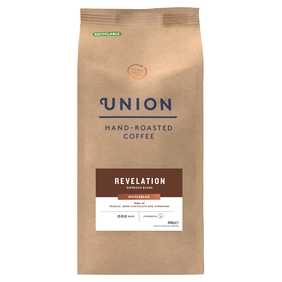 UNION REVELATION ESPRESSO WHOLEBEAN 500G