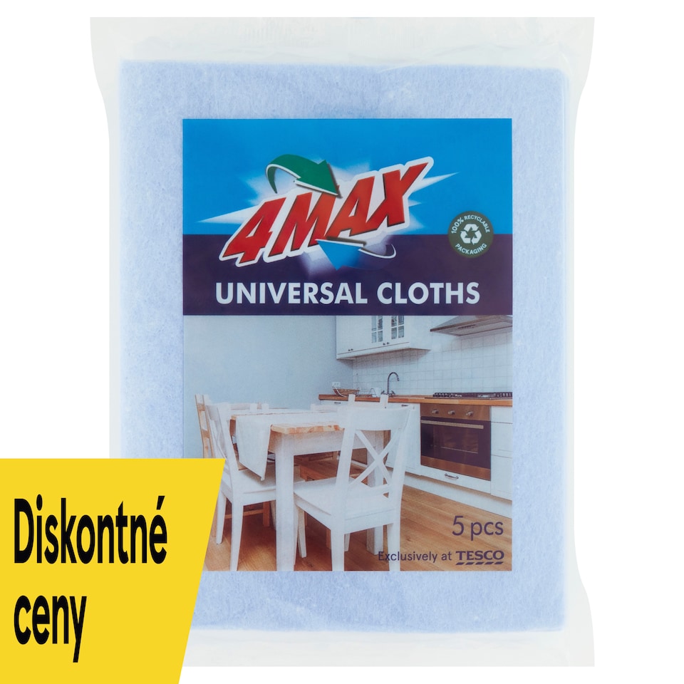 4MAX Universal Cloths 5 pcs