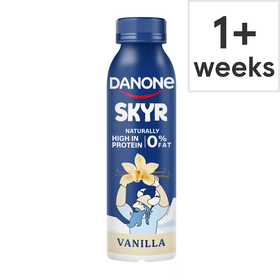 image 1 of Danone Skyr 0% Fat High Protein Vanilla Yoghurt Drink 270g