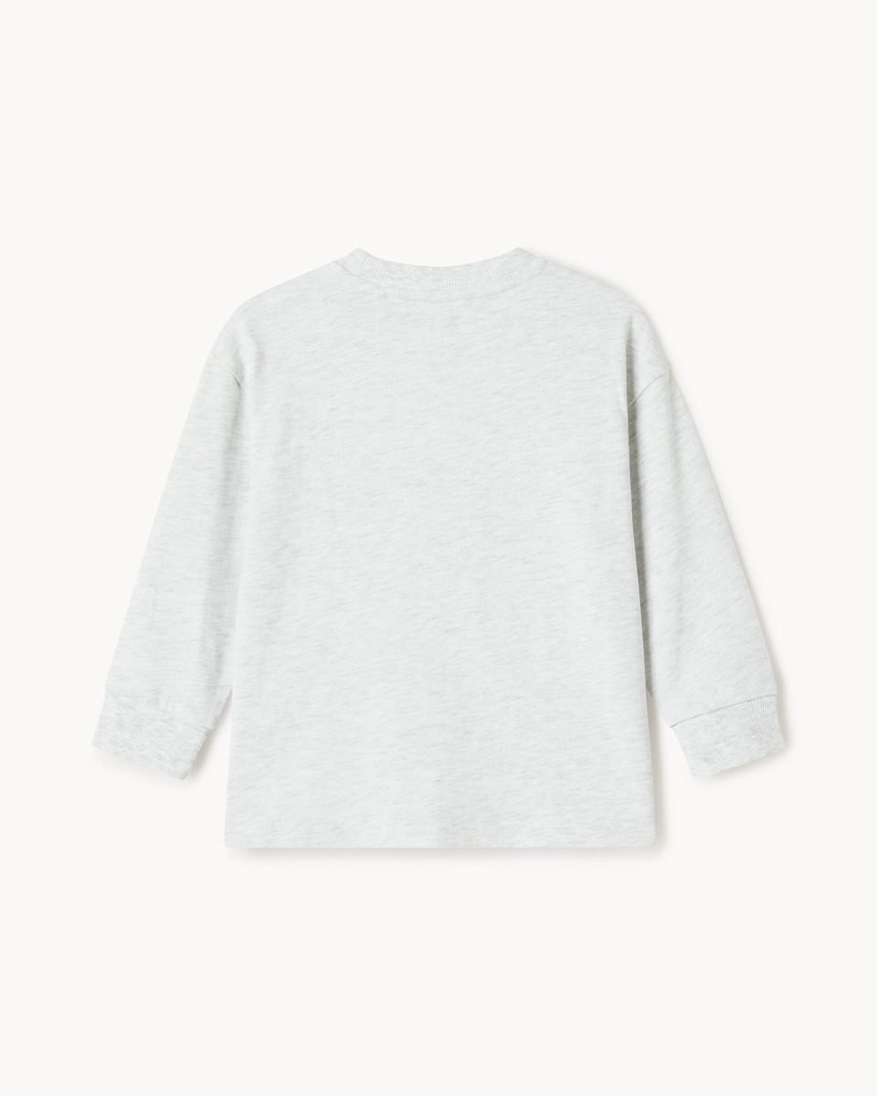 image 1 of F&F Boys 3-Pack Pure Cotton Long Sleeved Tops in Multi