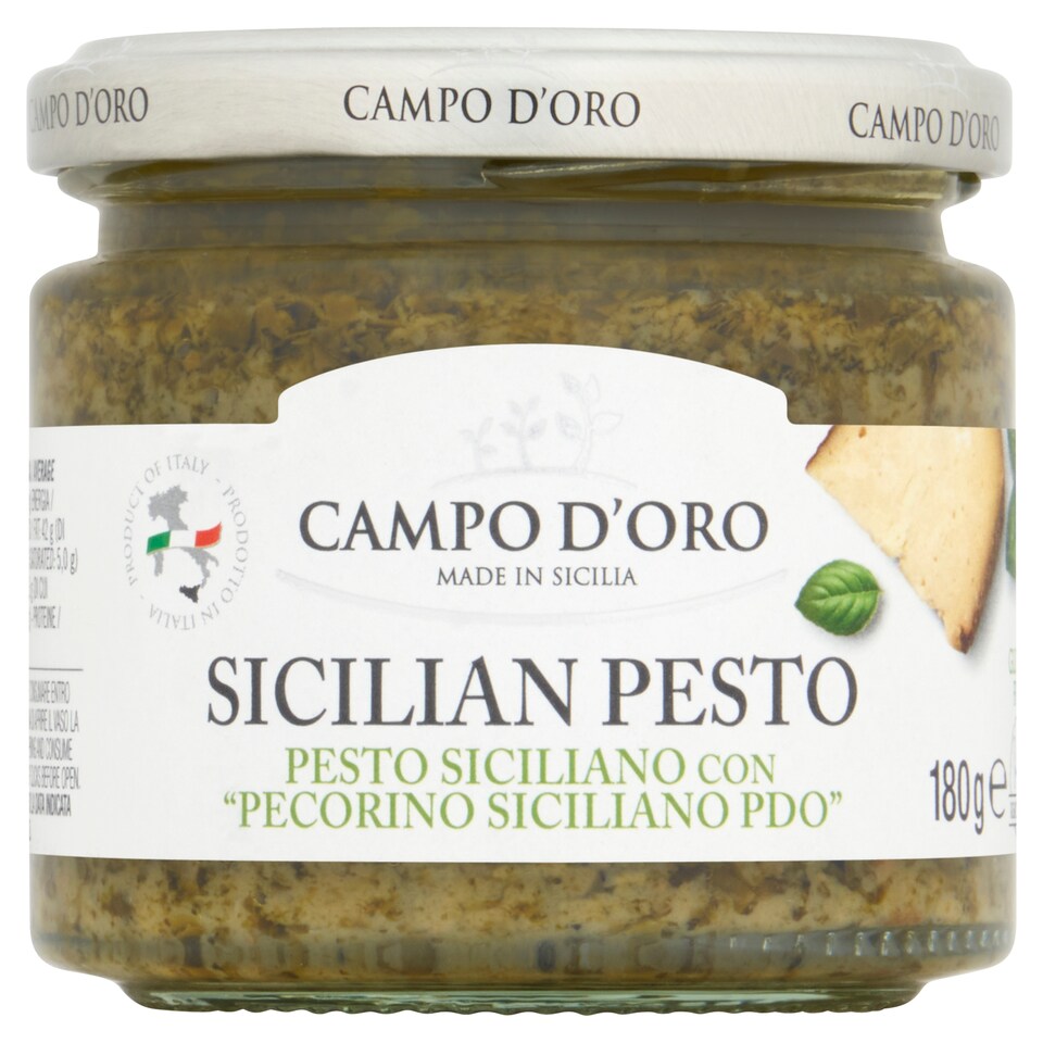 Campo D'oro Sicilian Pesto with “Pecorino Siciliano PDO” 180g