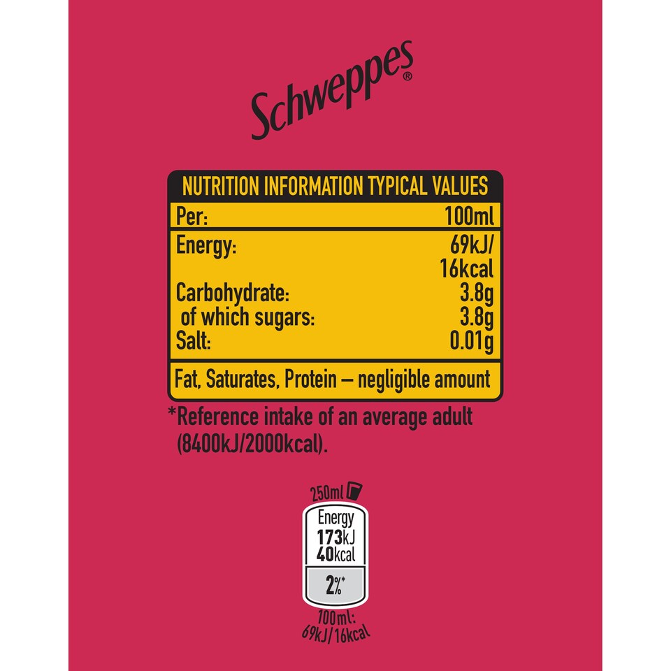 image 1 of Schweppes Melon Watermelon Soda Mixer 1 Litre