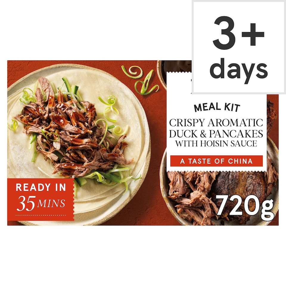 Tesco Duck & Pancakes & Cherry Hoisin Sauce 720G