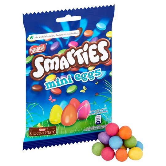 image 1 of NESTLE SMARTIES MINI EGGS POUCH 100G