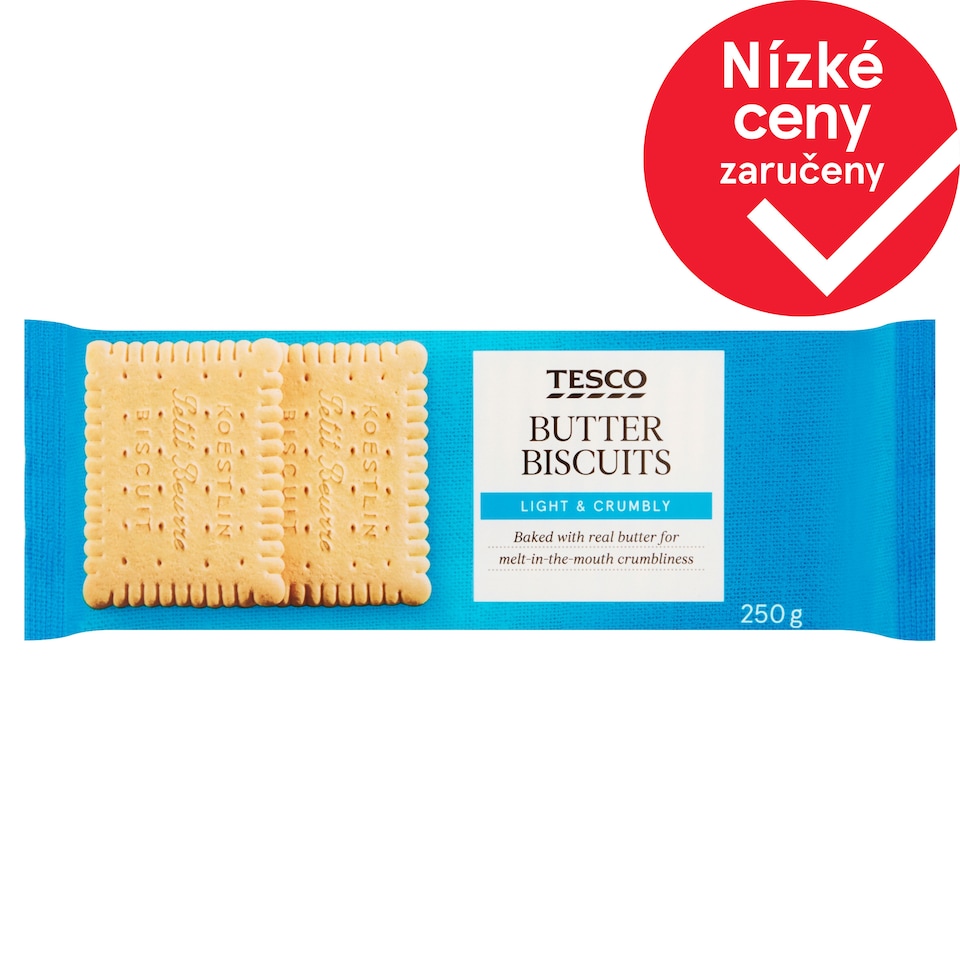 Tesco Máslové sušenky 250g
