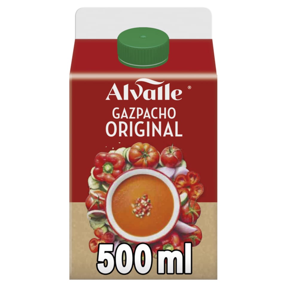 image 1 of Alvalle Gazpacho Vegetable Soup 500Ml