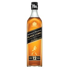 Johnnie Walker Black Label 12 Year Whisky Bottle 40% Vol 70cl