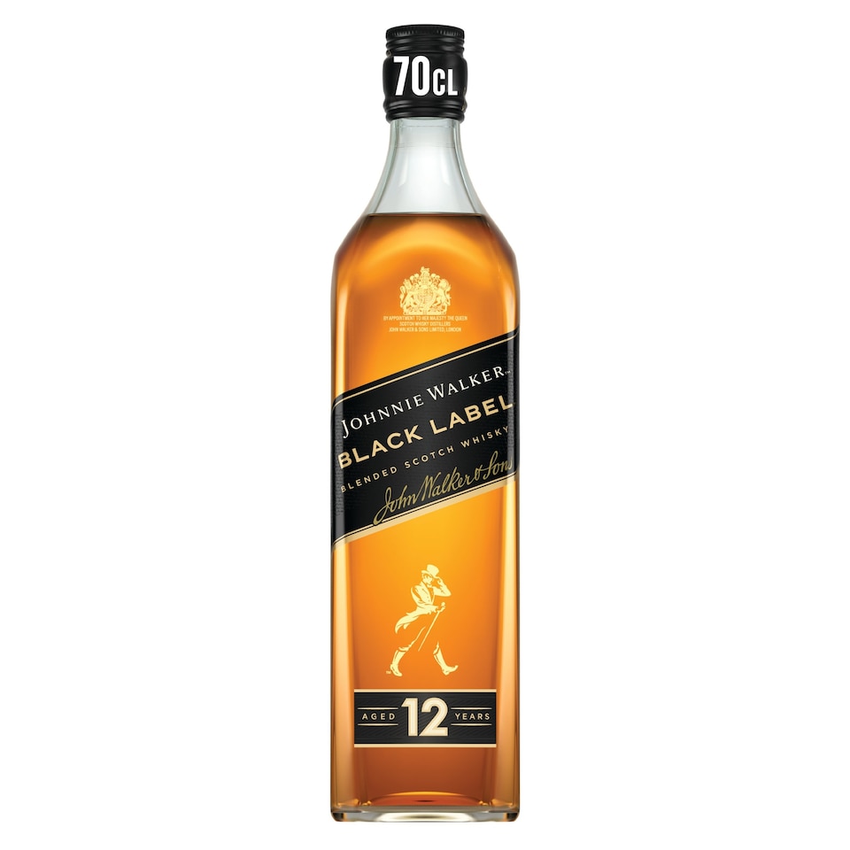 image 1 of Johnnie Walker Black Label 12 Year Whisky Bottle 40% Vol 70cl
