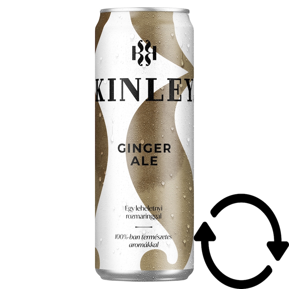 Kinley Ginger Ale Carbonated Soft Drink 250 ml