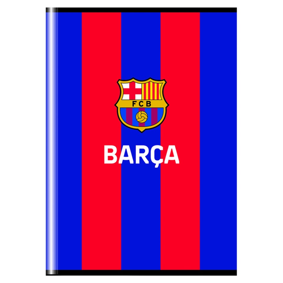 FCB Lined Notebook A5