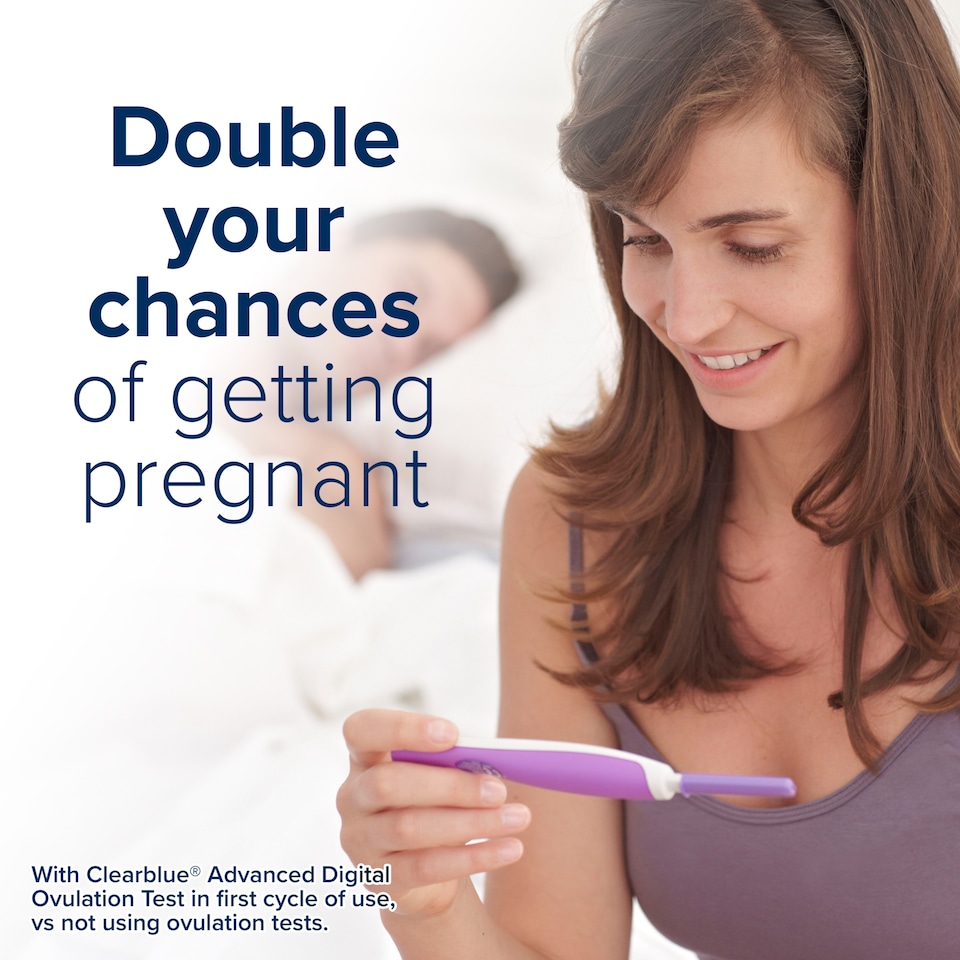image 1 of Clearblue Advanced Digital Ovulation Test with 10 Pack