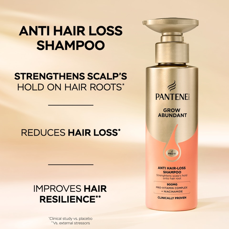 image 1 of Pantene Grow Abundant Anti-Hair Loss Shampoo 290ML