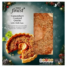 Tesco Finest Camembert Centred Quiche 400g