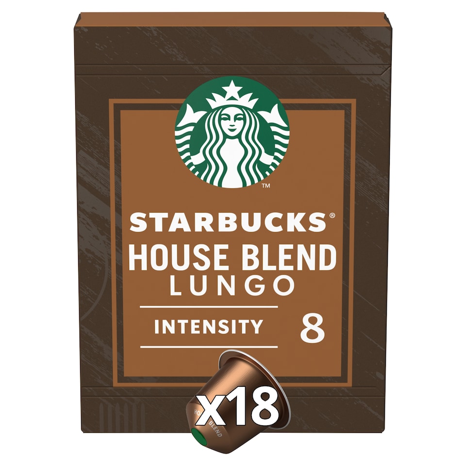 Starbucks House Blend Medium Roast 18 Pack 103G