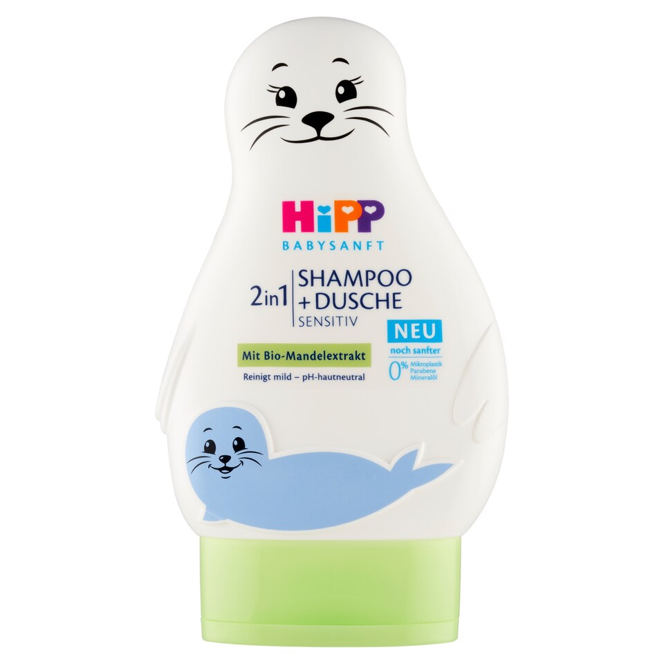 obrázok 1 z HiPP Babysanft Šampón a sprchový gél 200 ml