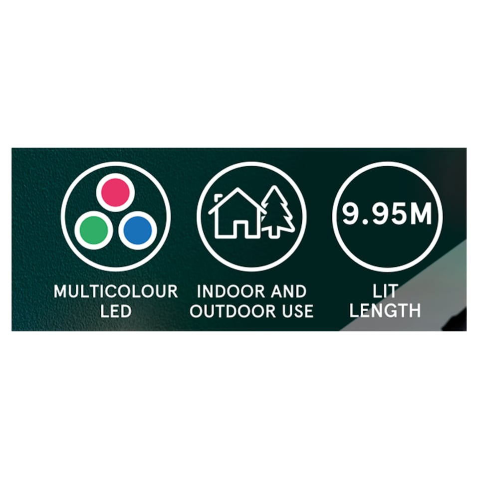 image 1 of T. 200 BATTERY MULTI-COLOURED TIMER LIGHTS