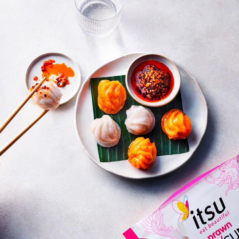 image 1 of itsu 6 prawn dim sum 168g