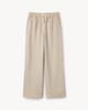 image 5 of F&F Pure Lyocell Wide Leg Trousers in Ecru