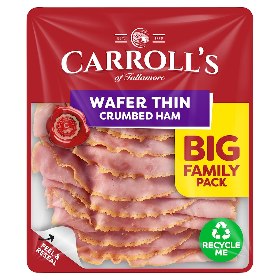 Carroll's Of Tullamore Wafer Crumbed Ham 200G