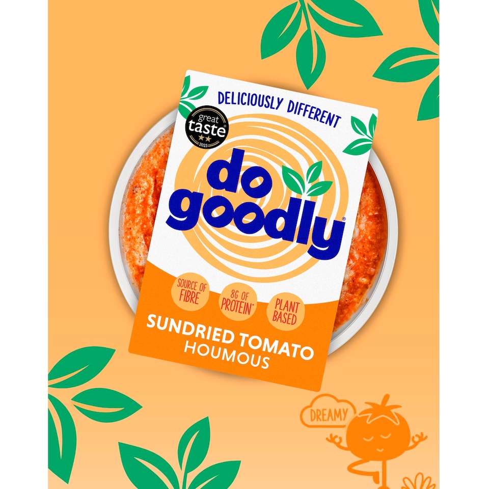 image 1 of Do Goodly Sun Dried Tomato Houmous 150g
