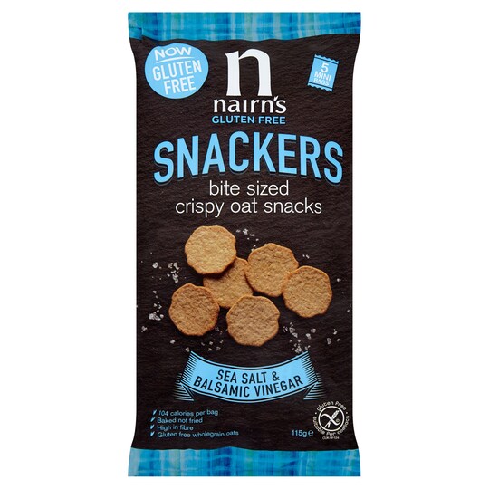 Nairns Gltn/Fr Salt & Vinegar Snacker 115g