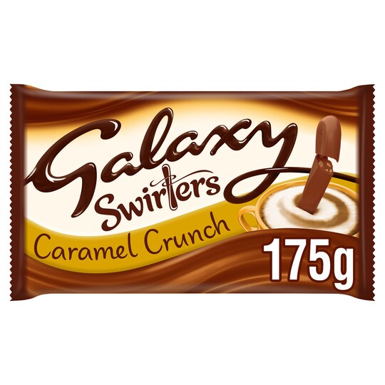 Galaxy Swirlers Caramel Crunch 175G Tesco Groceries