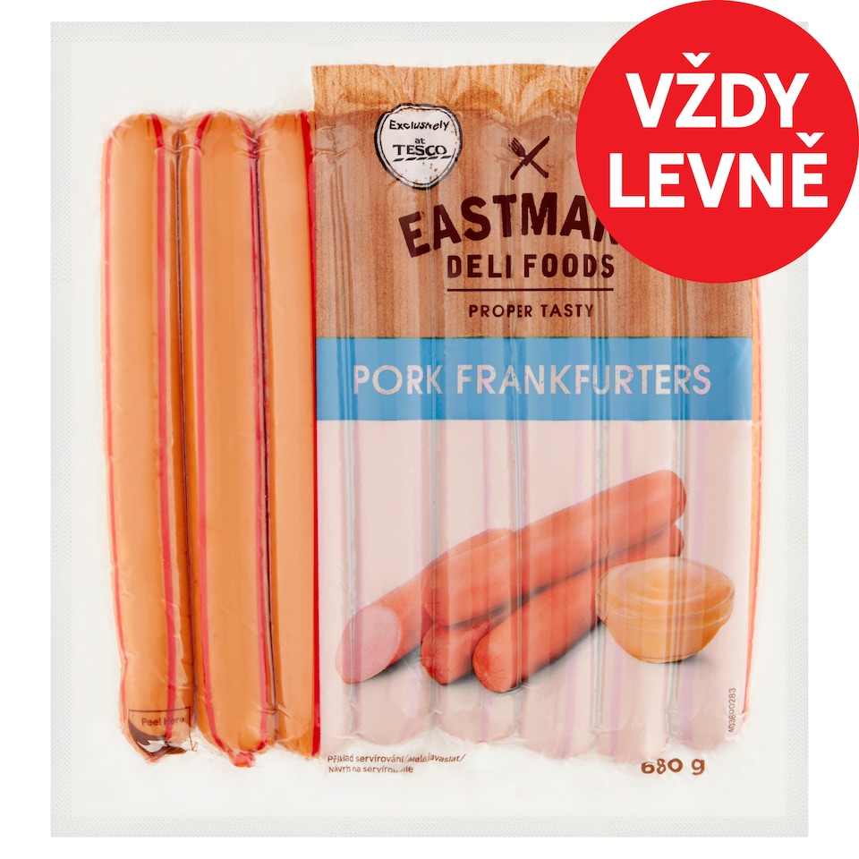 Eastman's Deli Foods Vepřové párky 680g