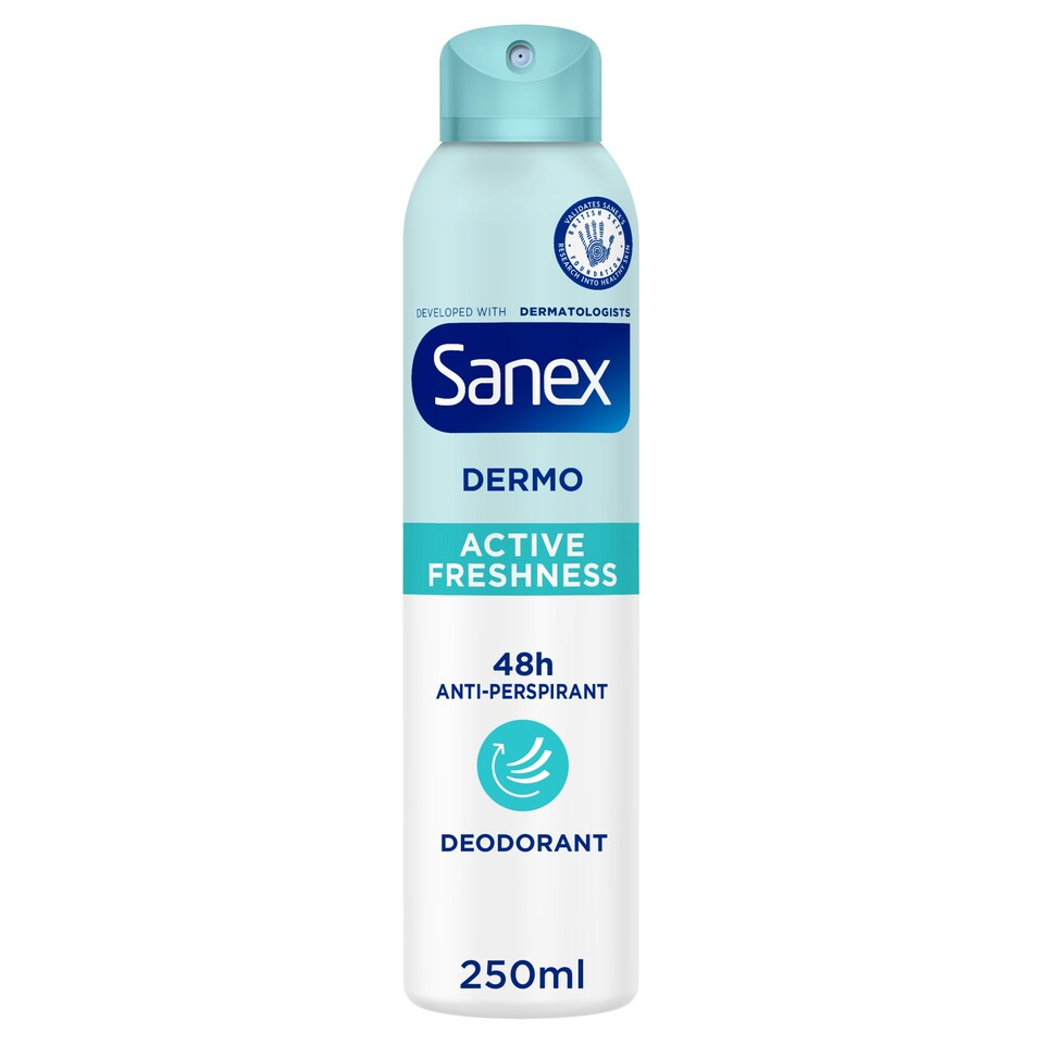 image 1 of Sanex Dermo 48H Active Freshness Antiperspirant 250Ml