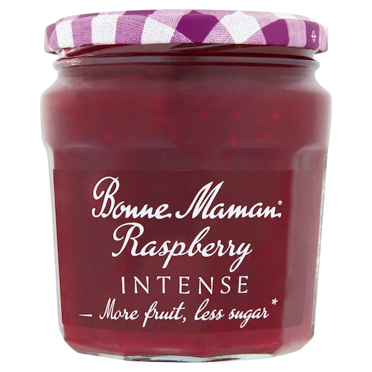 Bonne Maman Intense Raspberry Jam 335G Tesco Groceries