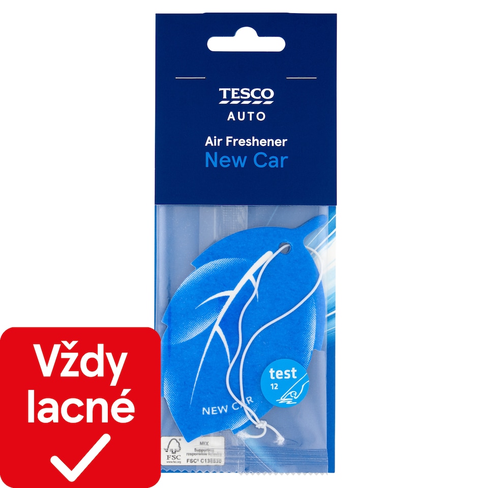 Tesco Auto Air Freshener New Car 1 pc