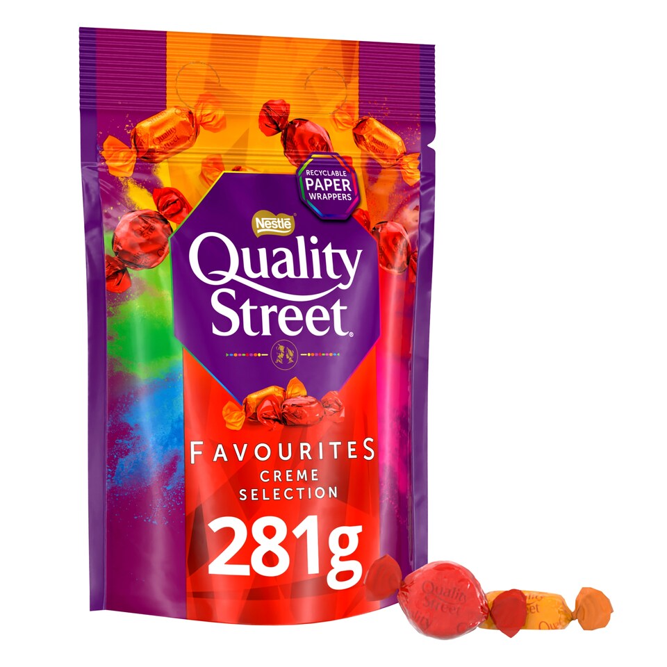 QUALITY STREET Mixed Creme Pouch 281g