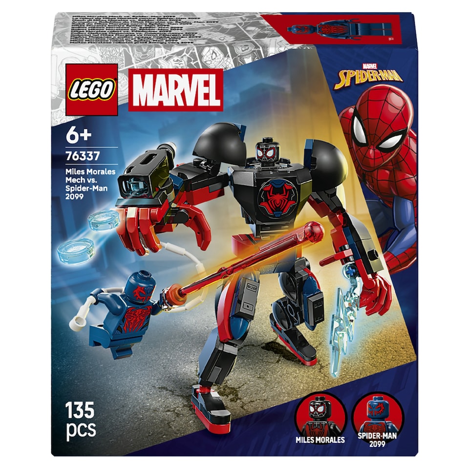 Obrázek 1 pro produkt LEGO Marvel 76337 Robot Milese Moralese vs. Spider-Man 2099