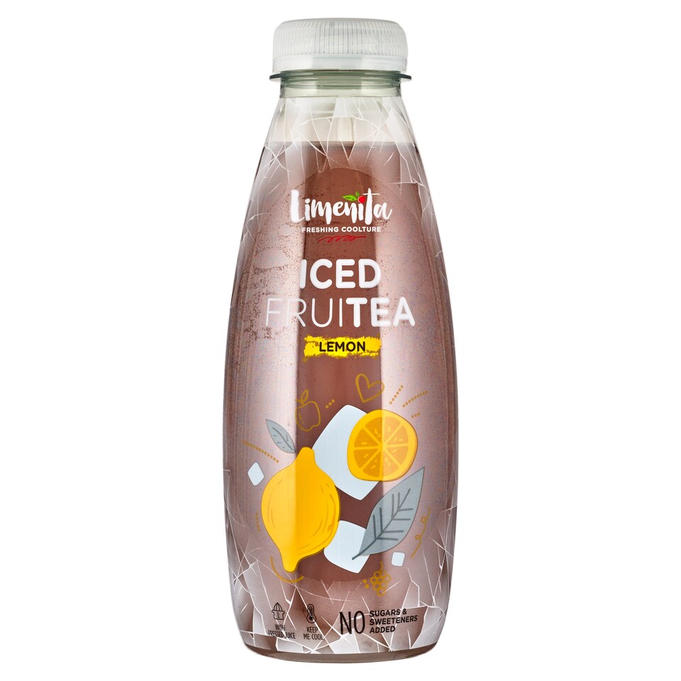 image 1 of Limeñita Iced Fruitea Lemon Drink with Fruit Juices and Black Tea Extract 500 ml