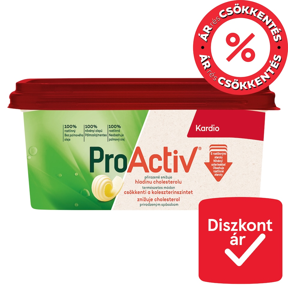 ProActiv Kardio növényi szterinnel margarin 400 g  1. kép