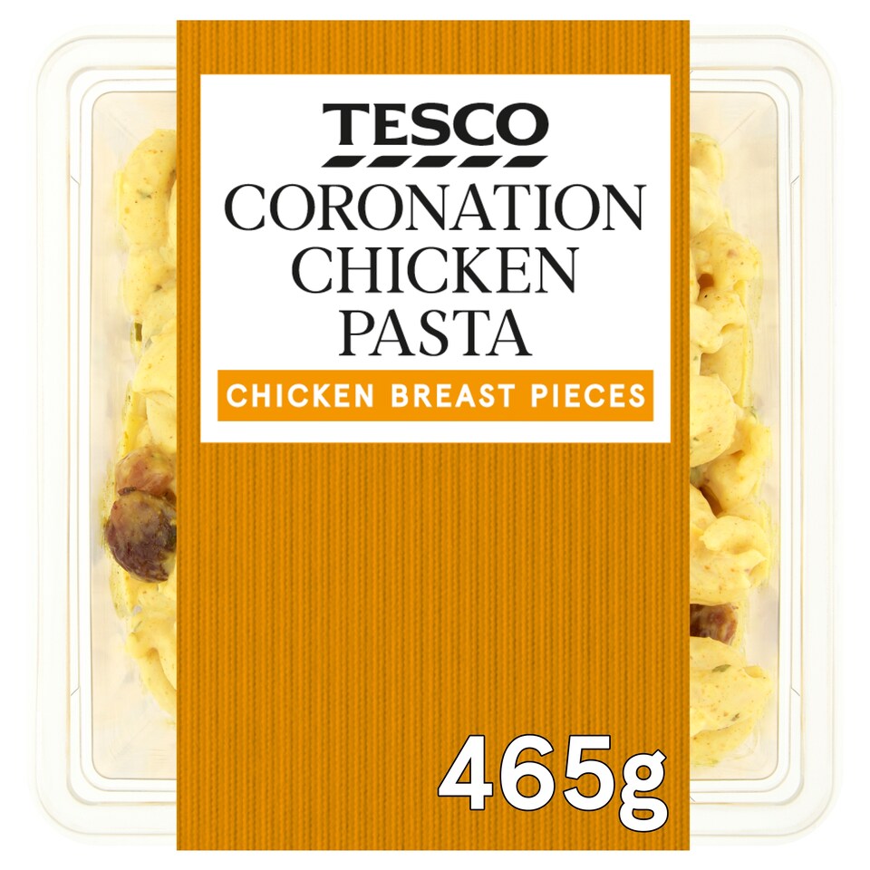 Tesco Coronation Chicken Pasta Salad 465G