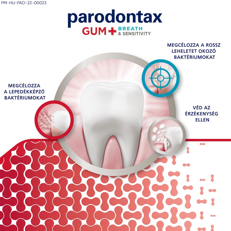 image 1 of Parodontax Gum + Breath & Sensitivity Fluoride Toothpaste 75 ml