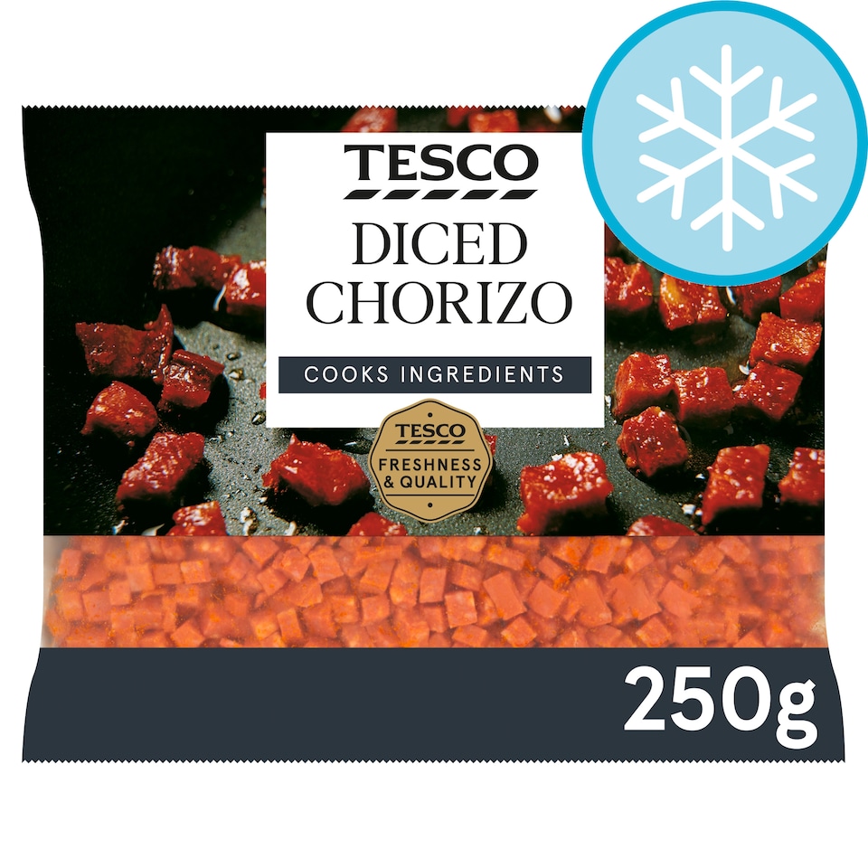 Tesco Diced Chorizo 250G