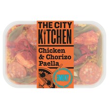 The City Kitchen Chicken & Chorizo Paella 380G