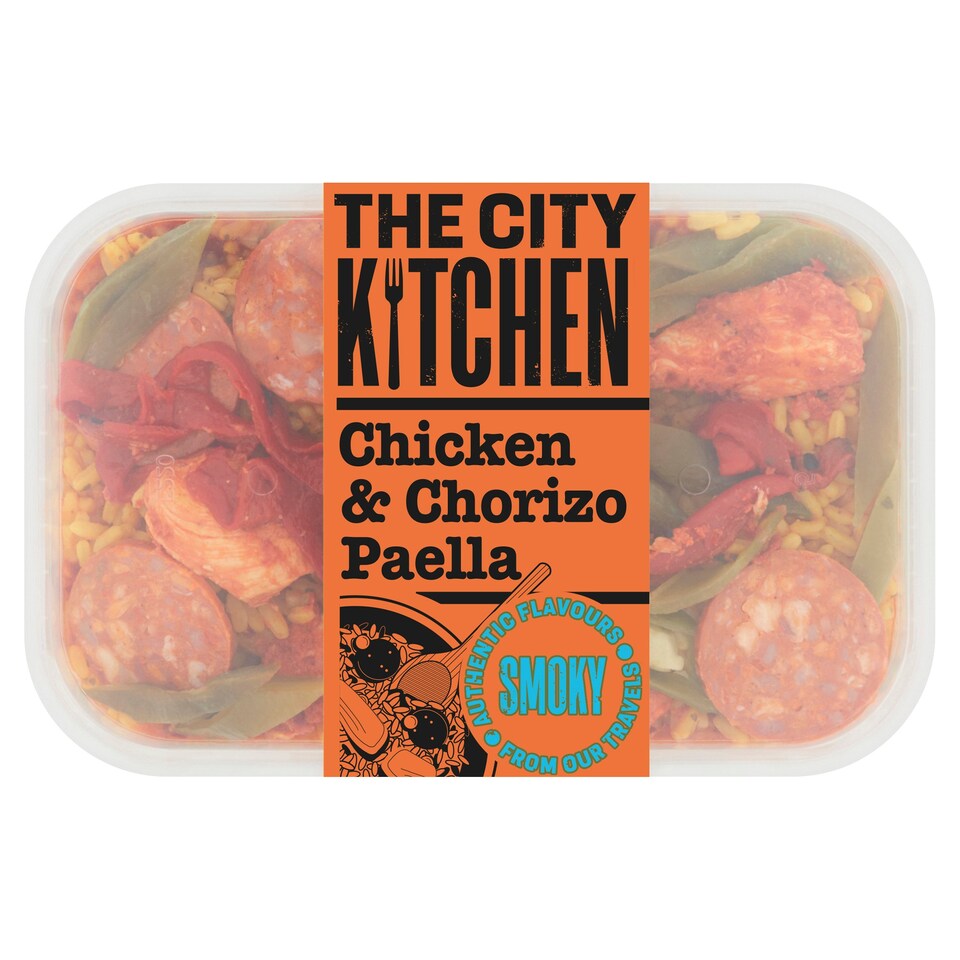 The City Kitchen Chicken & Chorizo Paella 380G
