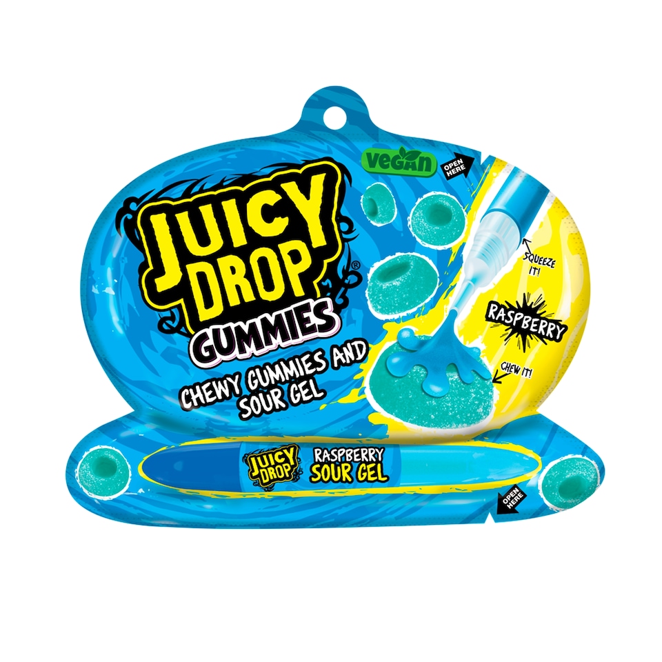 Bazooka Juicy Drop Gummies 71.8G