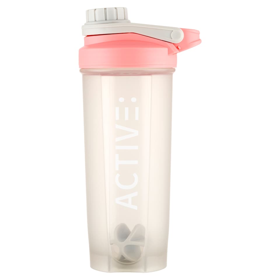 F&F Active Pink šejkr na proteinové nápoje 700 ml