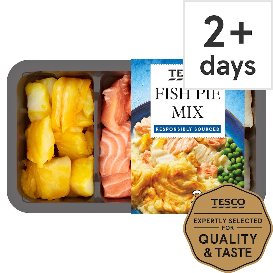 Tesco Fish Pie Mix 340G